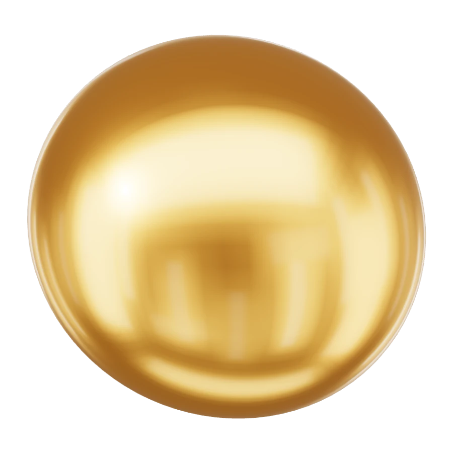 Brinco Studex Bolinha Pequena Dourado